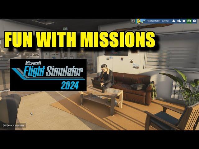 FS2024: The Missions In This New Sim Are Great Fun - Overview and Having A Laugh 