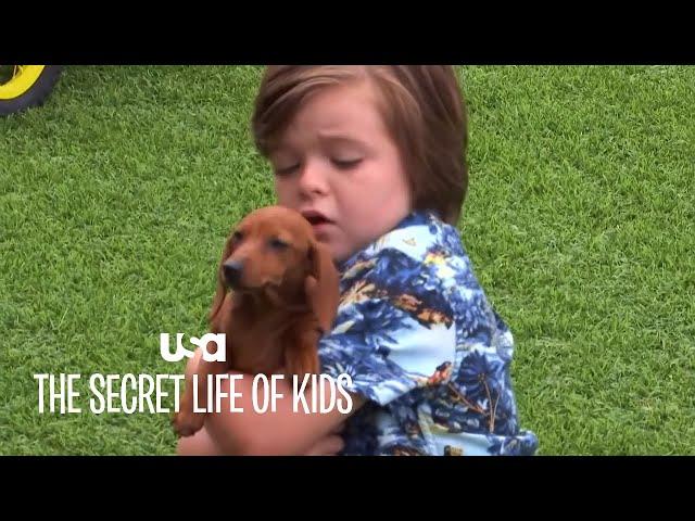 The Kids Get a Puppy Surprise | The Secret Life Of Kids (S1 E2) | USA Network