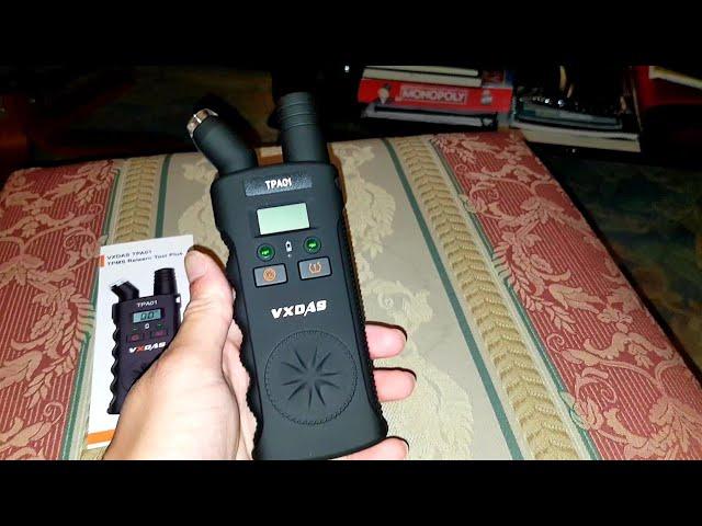 VXDAS Tyre Pressure Monitoring System Relearn Tool Unboxing