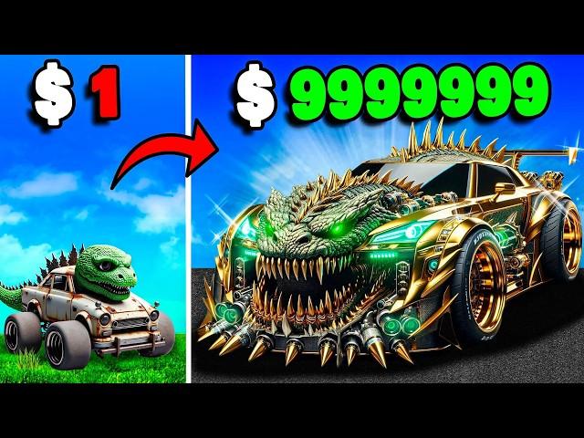 $1 to $1,000,000 GODZILLA Cars