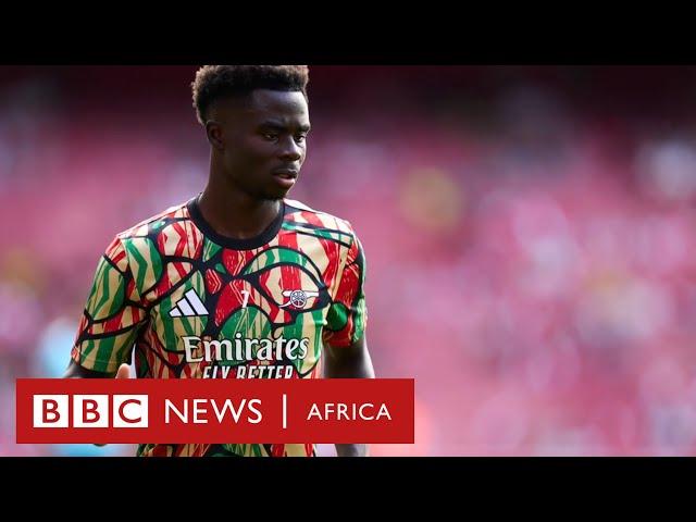 Meet the man behind Arsenal's 'Pan-African kit' - BBC Africa