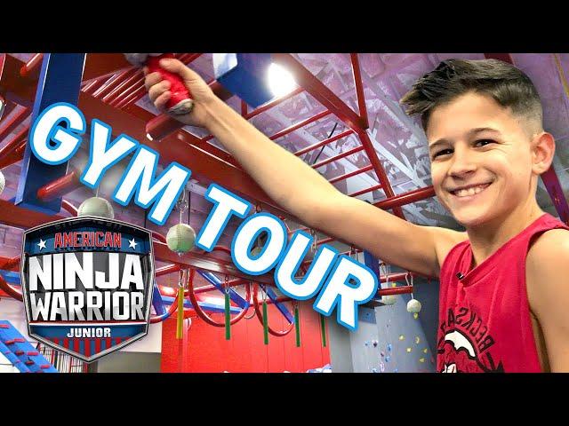 THIS IS OUR CRAZY NINJA GYM! [Beckstrand Ninja Family] | American Ninja Warrior Junior