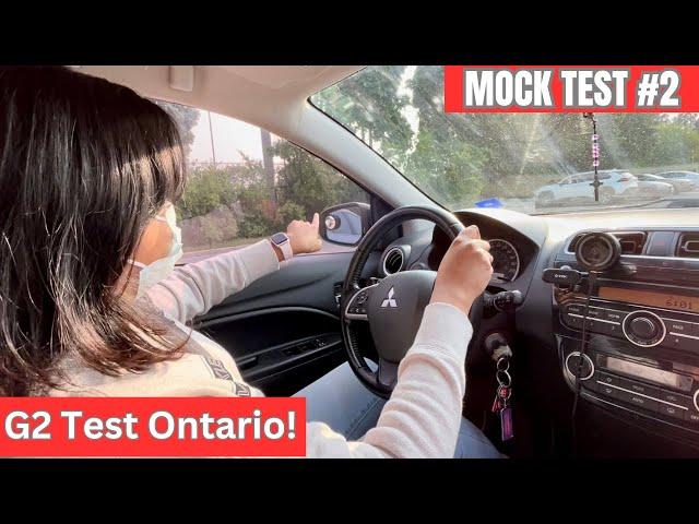 G2 Road Test Ontario | Mock Test And Test Result#pass #g2test#drivingtest