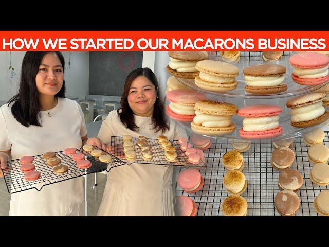 How We Started Our MACARONS BUSINESS that Grew to a Cafe