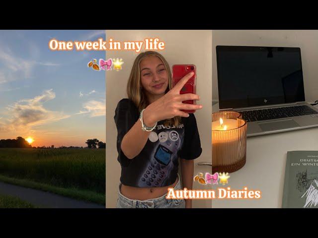 One Week in my life  *Realistisch, Ups and Downs, Schule…* 