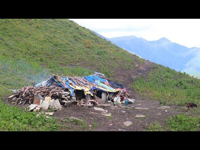 Organic Nepali Mountain Village Life | Shepherd  Food | Most Peaceful And Relaxing Village Life |