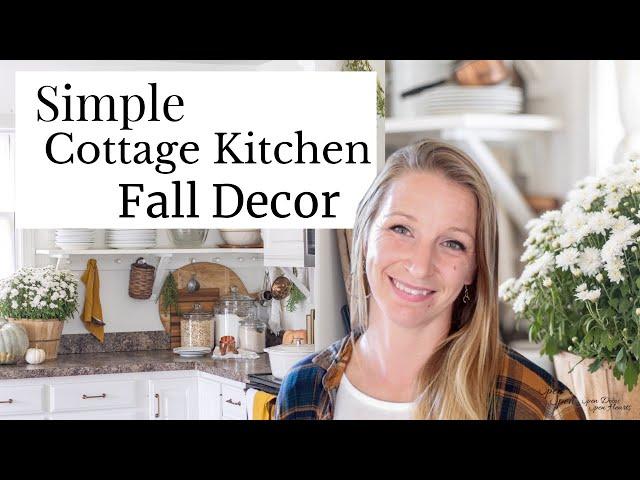 7 SIMPLE Kitchen Fall Decor Tips | Fall Decorating Ideas