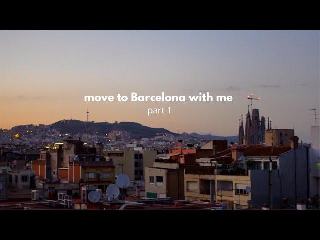 moving to Barcelona ️ + mini apartment tour