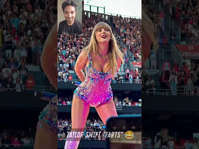 Did Taylor Swift "Farts" at the concert.|| #shorts #shortsvideo #viral #taylorswift