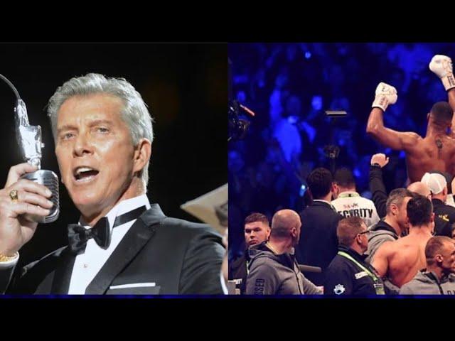 MICHAEL BUFFER ON WHAT MAKES UK BOXING FANS SPECIAL - ITS FIGHT NIGHT! #joshuausyk (BBTV CLIPS)