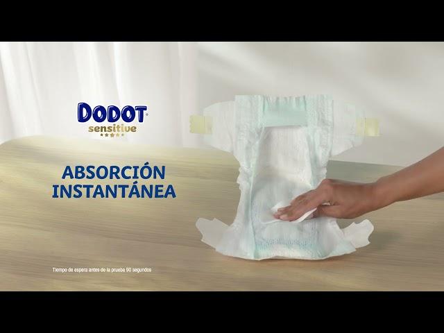 Nuevo Dodot Sensitive aprobado por los bebés