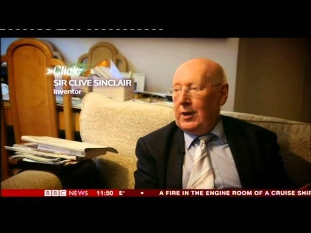 Sir Clive Sinclair on BBC's Click - 24 January 2015