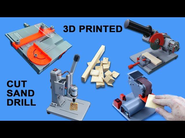 4 Amazing Mini Machines Made From 3D Print