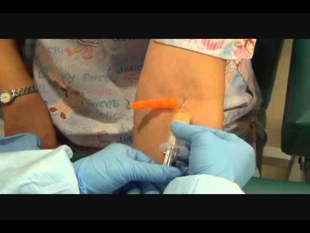 ETS Phlebotomy with Hard Surface Safety Activation