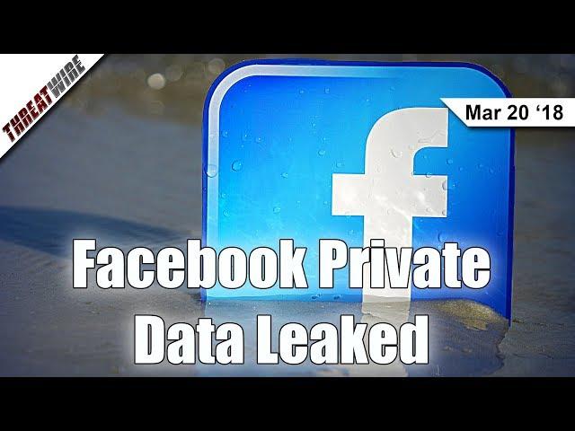 Facebook Private Data Leak of 50 Million Users; New AMD Chipset Flaws  - Threat Wire
