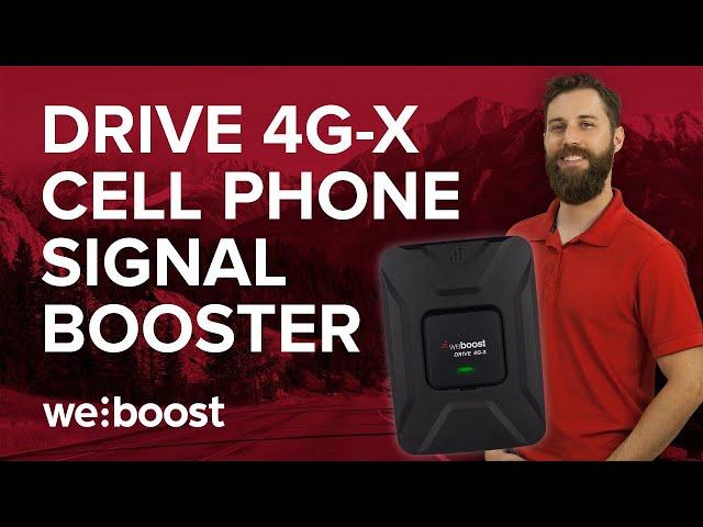 Drive 4G-X - Cell Phone Signal Booster for your Car, Truck or RV | weBoost