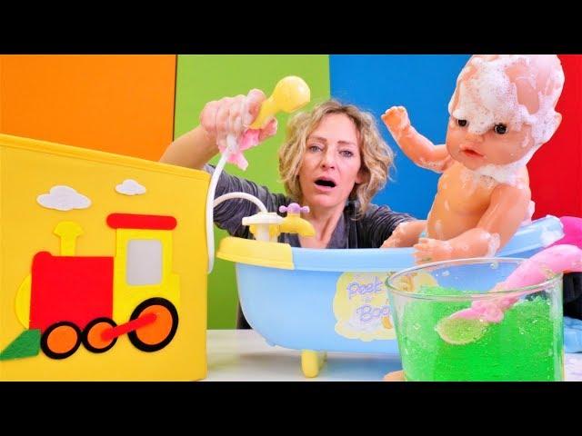 Die Wunderbox - Nicole badet das Baby - Spielspaß mit Baby Born