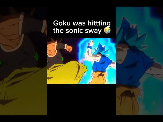 Broly was getting cooked#dbz #goku