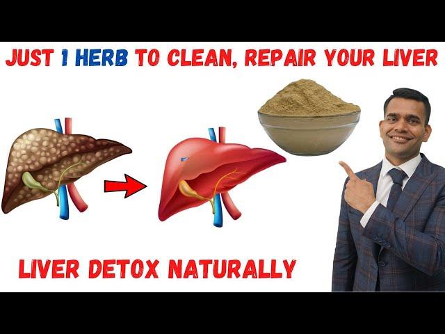 Just 1 Herb To Clean and Repair Your Liver Naturally - Dr. Vivek Joshi