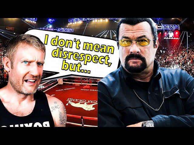 Steven Seagal vs Olympic Boxer! / What people don't Understand about this Master! @Tony_Jeffries