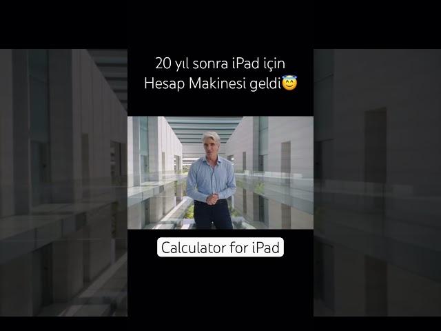 Calculator for Apple iPadOS 20 yıl sonra iPad için Hesap Makinesi