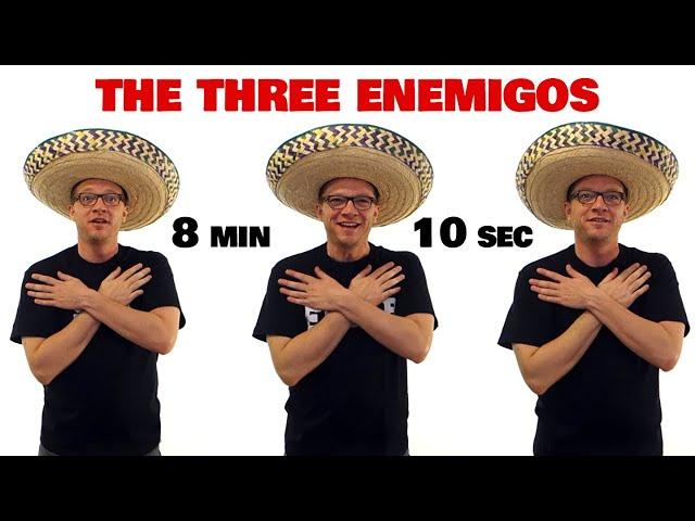 The Three Enemigos (Ser, Estar, Ir)