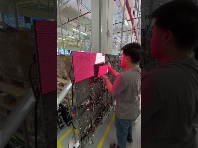 P2 Indoor LED display is easy to disassemble #leddisplay #ledscreen #ledmodule #indoorledscreen