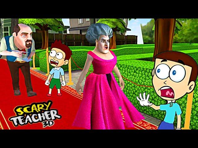 Barbie Miss T - Scary Teacher 3D New levels | Shiva and Kanzo Gameplay