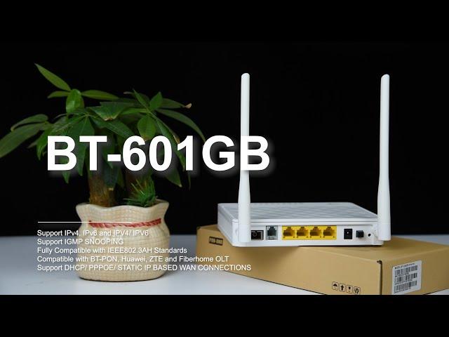 BT-601GB ONU 1GE+3FE+USB+1VOIP+2.4GWIFI