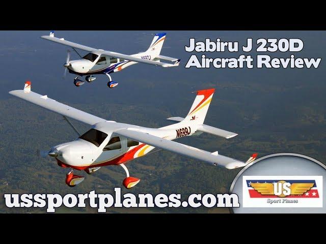 Jabiru J230D Light Sport Aircraft Review Sport Aviation Expo 2019 Sebring Florida