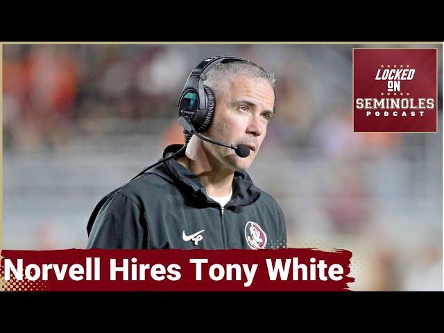 FSU Hires Tony White As Defensive Coordinator