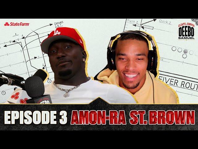 Amon-Ra St. Brown & Deebo Samuel Talk NFC Championship, Davante Adams Buzz | Cleats & Convos, Ep. 3