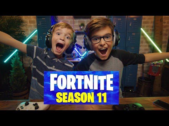 GAMER KID TV - FORTNITE Season 11 REACTION - Live event and the BLACK HOLE...