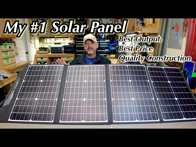 My #1 Rated solar panel!  This SMOKES Bluetti - Jackery - Ecoflow: ELECAENTA 120 W