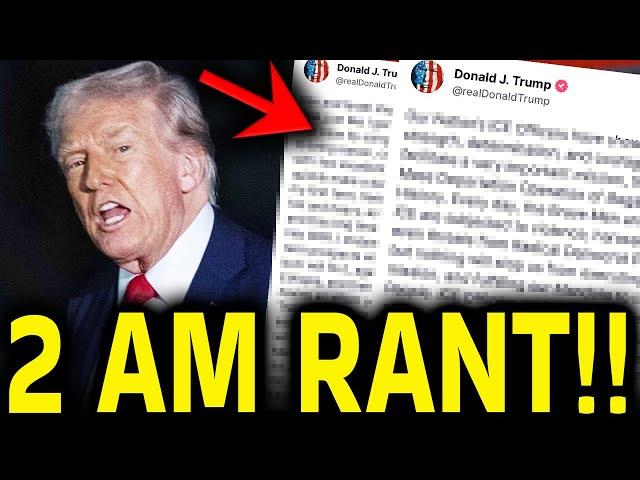 Trump THREATENS Blue States During 2 AM RANT
