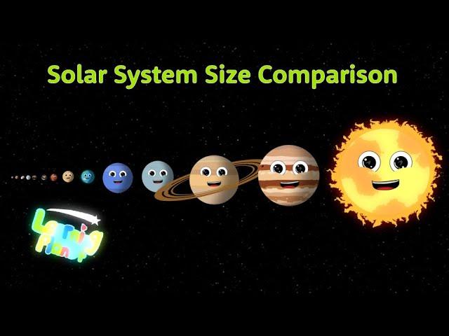 Solar System Size COMPARISON!! | By Learning Planet