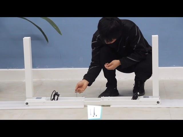 dual motor standing desk assembly instruction