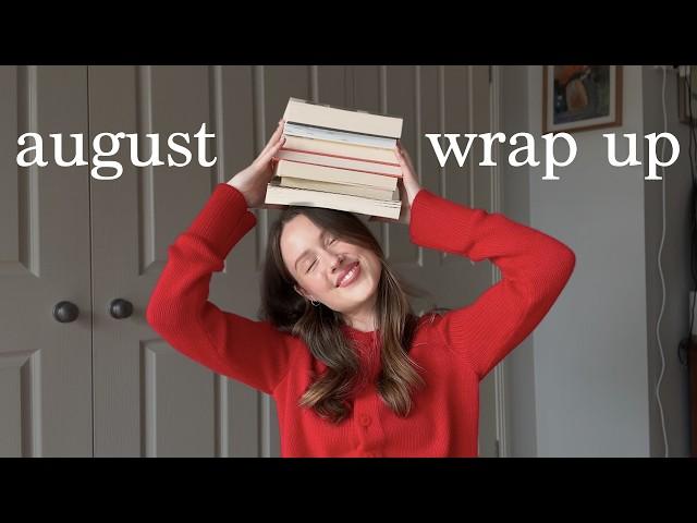 august reading wrap up | literary fiction, DNFing & a reread