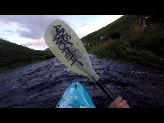 Kayaking the upper Coquet river 1.6