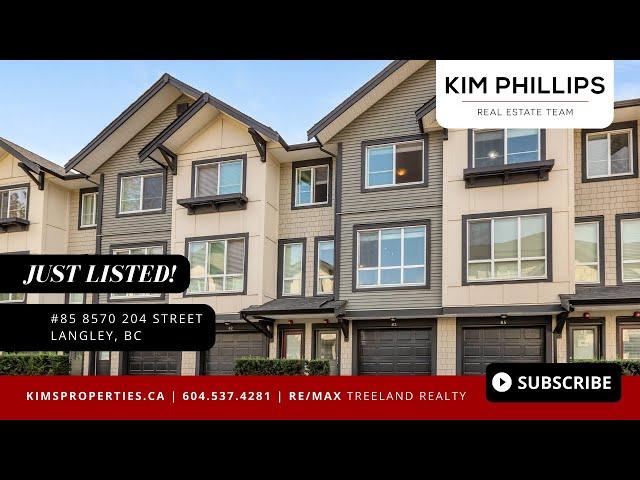 JUST LISTED | 83 8570 204 St, Langley