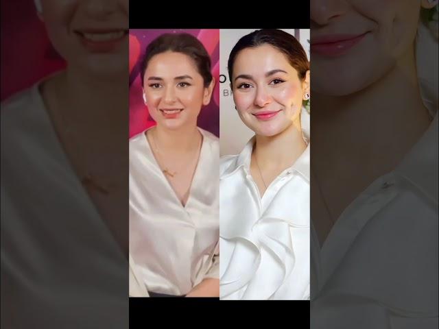 yumna zaidi & hania amir status #pakistaniactress  #shorts