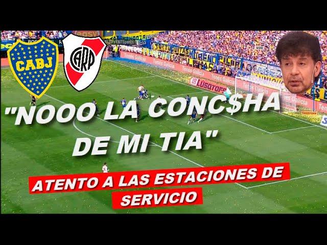 (Relator Enojado Daniel Mollo) Boca 0 - River 1 Liga Argentina 2024