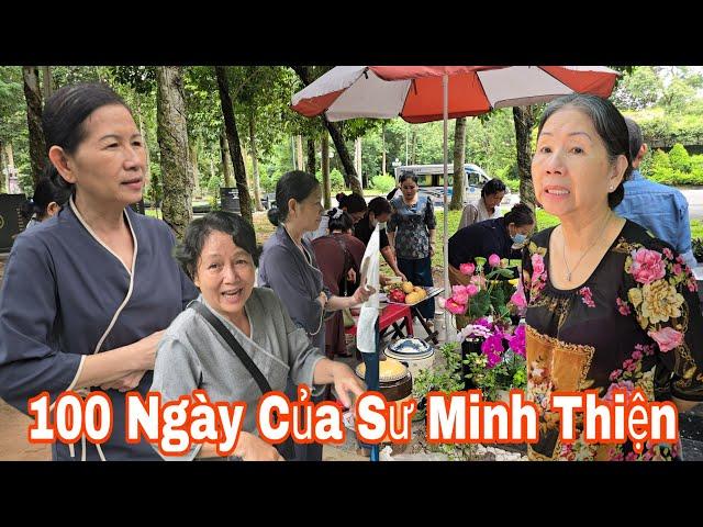 Hôm nay người nhà của, Sư Minh Thiện lên cúng 100 ngày quá vui và...