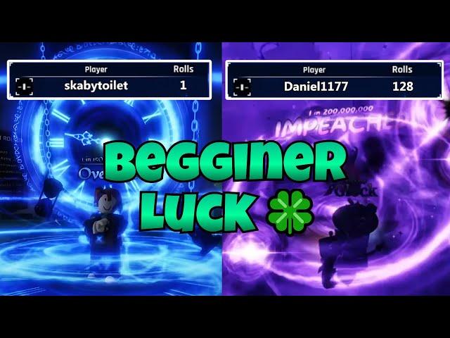 Beginner Luck Compilation ┃Sols RNG 