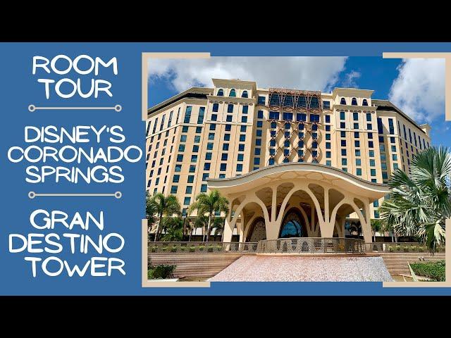 Gran Destino Tower Room Tour - Disney's Coronado Springs Resort