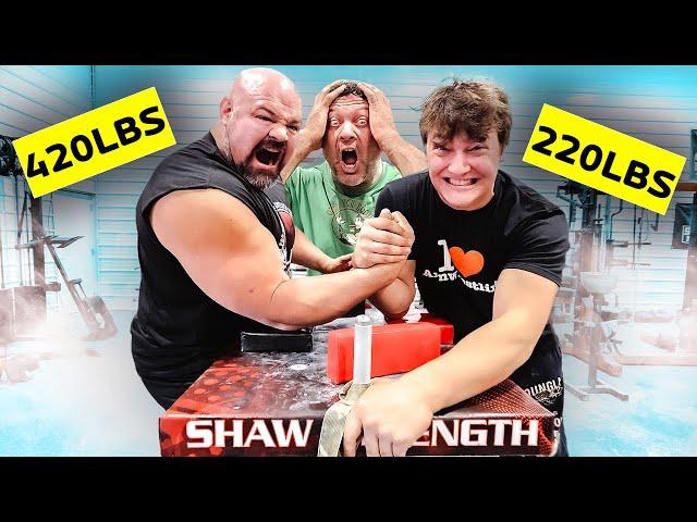 DEVON & AUDEN LARRATT TEACH BRIAN SHAW HOW TO PRESS