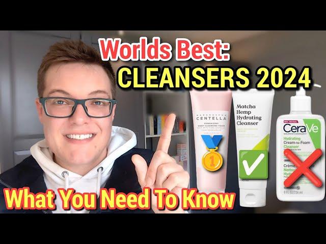 THE PERFECT CLEANSERS - Move Over Cerave ( Best Cleansers 2024 )