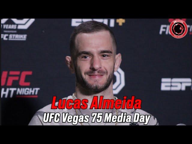 Lucas Almeida not worried at all about Pat Sabatini's ground game | UFC Vegas 75