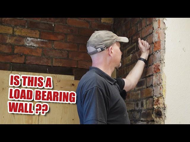 How do I identify a load bearing wall?