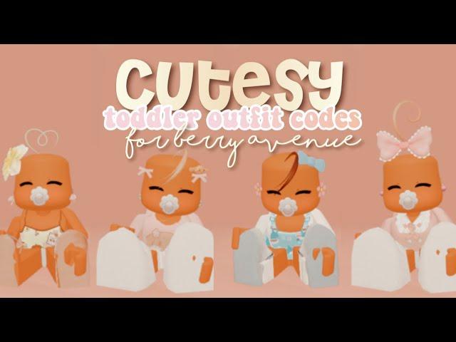 Cutesy Baby Berry Avenue Outfit Codes   | bunniory ౨ৎ